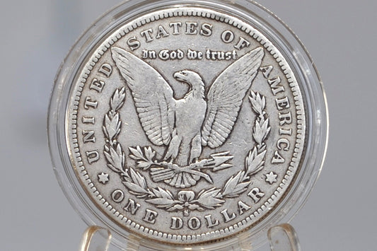 1894-S Morgan Silver Dollar - VF, Nice Original Coin - San Francisco Mint 1894 Morgan Dollar - 1894 S Silver Dollar