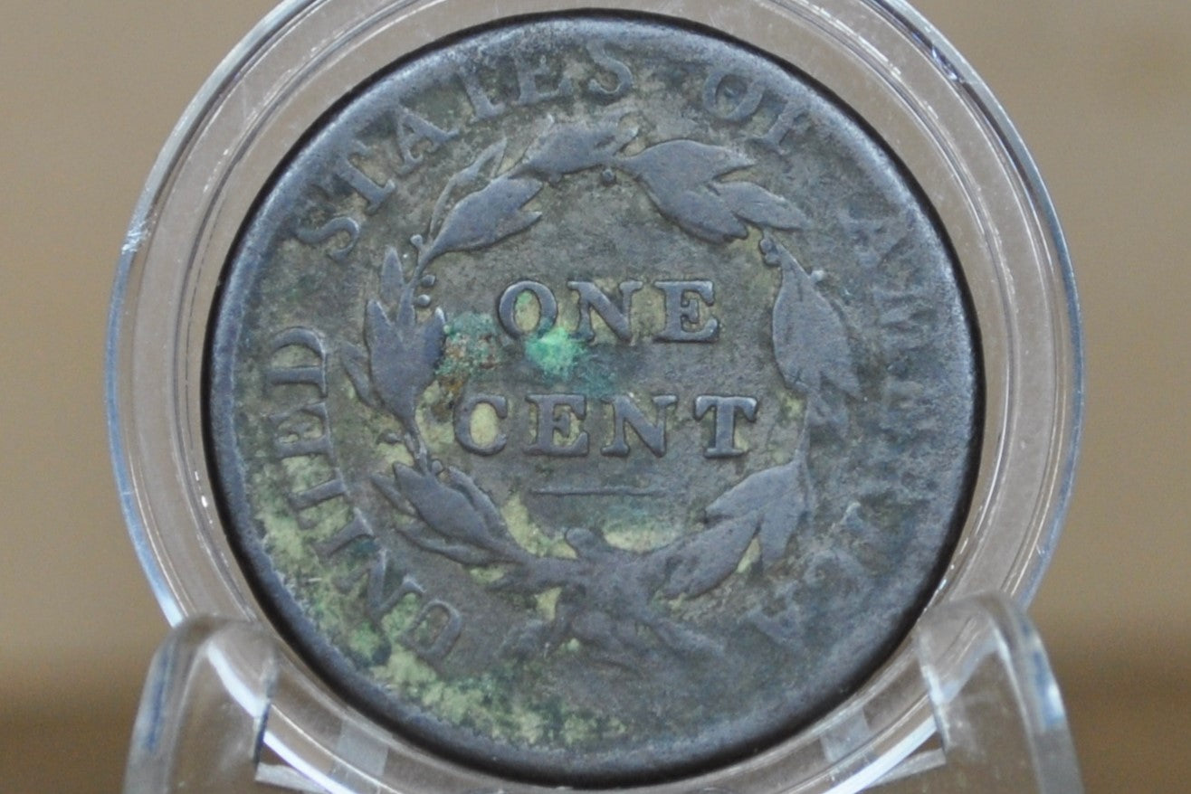 1810 Large Cent - G+ (Good) - Rare, Great Type Coin - US Large Cent 1810 One Cent US - Great Type Coin