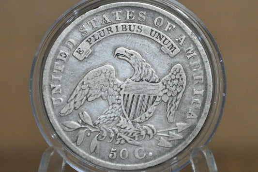 1834 Capped Bust Half Dollar - VF (Very Fine) - 1834 Half Dollar US Half Dollar 1834 - Early American Coin