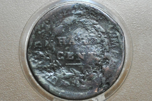 1809 Half Cent - Damaged - 1809 Capped Bust Half Cent - Affordable Coin, Low Price!