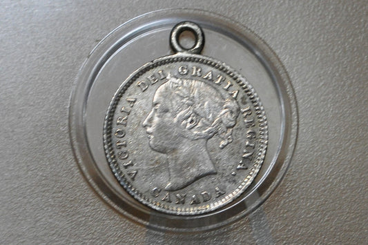 Genuine Antique Love Token, PMW - Made From an 1800's Silver Dime - Beautiful Scroll Work, 1800s Silver Love Token, "PWM" Love Token