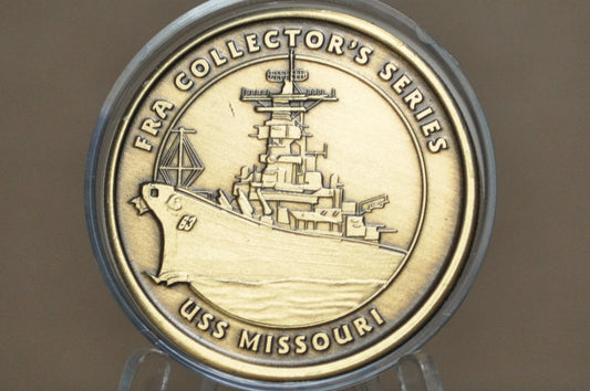USS Missouri FRA Collectors Series - Fra Collectors Series USS Missouri - FRA Loyalty Protection and Service Token