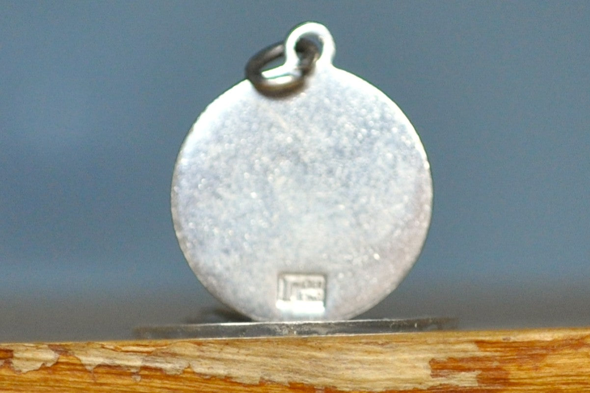 Vintage Brownie Girl Scouts Charm - Stamped and Tested Sterling Silver - Scouting Charms - Club Charms