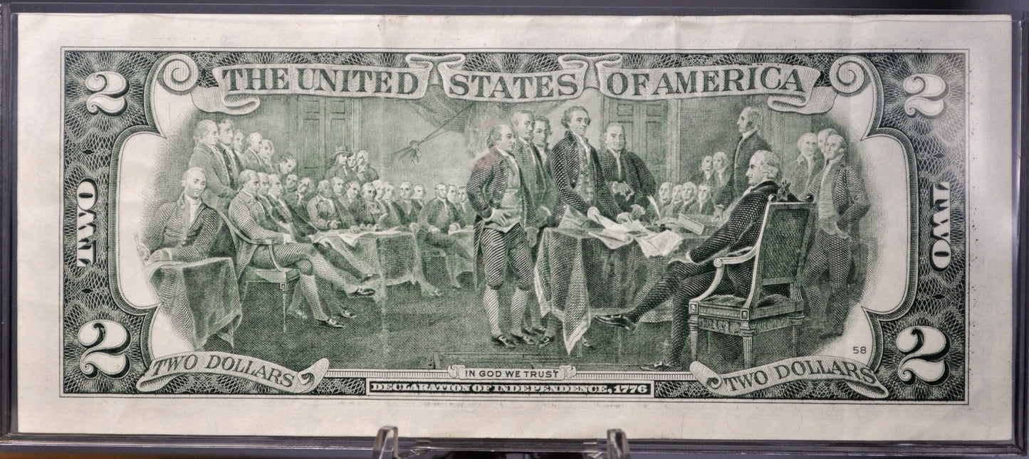 2013 2 Dollar Federal Reserve Fancy Serial Number Note - 60000903 - San Francisco (L) - 2013 Two Dollar Repeating Serial Note - Fr.1940-L