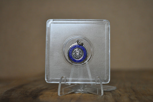 Sterling Silver 1923 University of New Hampshire Pendant - Stamped and Tested Sterling Silver - UNH Wildcat Founders Charm 1923