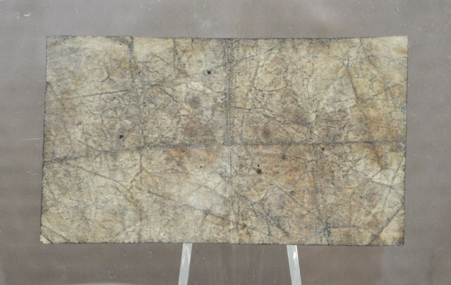 1864 Concord NH S. G. Sylvester 3 Cents Scrip - Uppercase Three Type - Rare Civil War Era New Hampshire Obsolete Three Cent Store Note