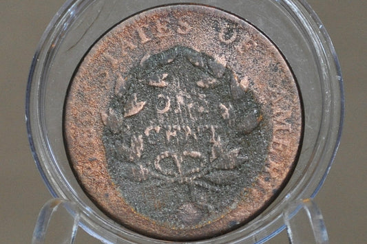 1802 Draped Bust Large Cent - VF Details - Affordable with great detail - US Large Cent 1802 One Cent