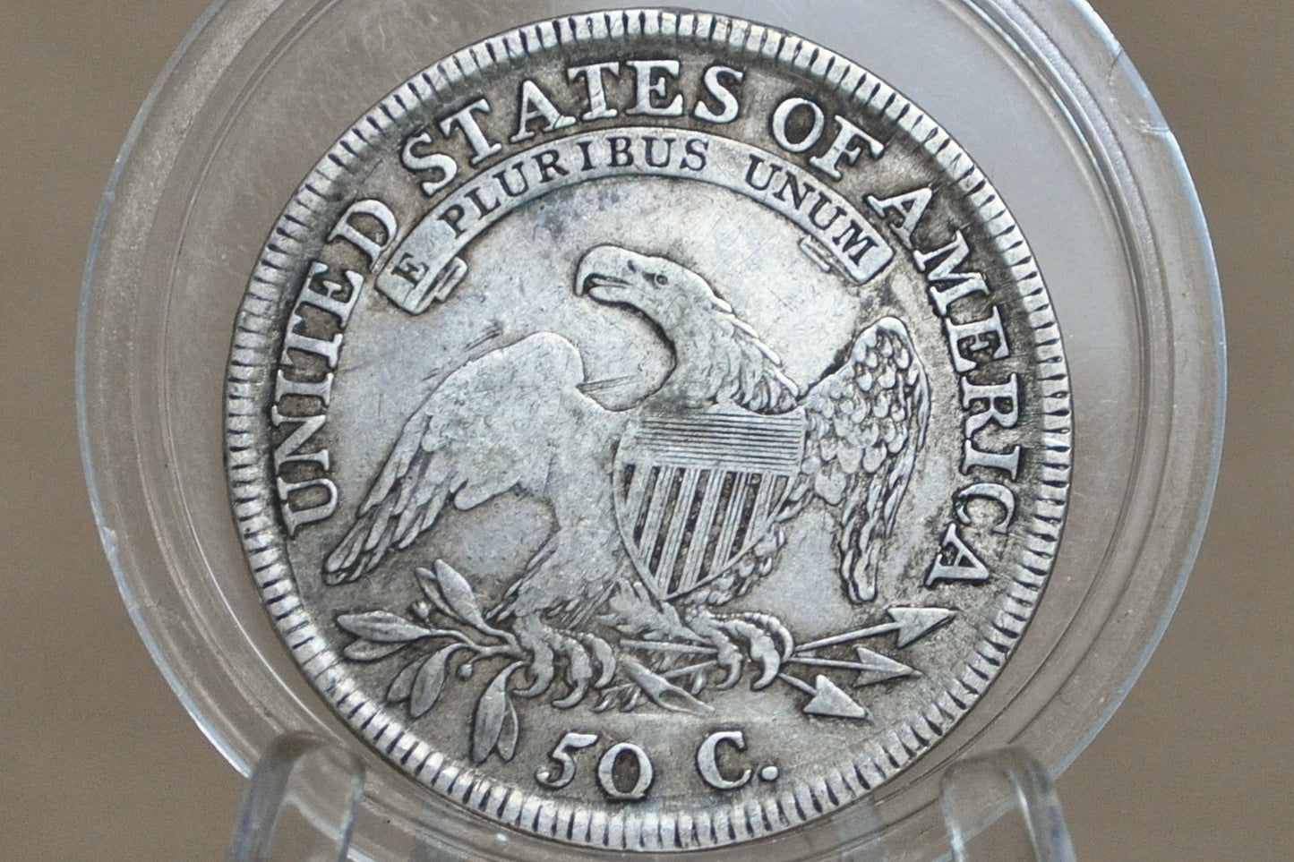 1810 Capped Bust Half Dollar - VF - 1810 Half Dollar US Half Dollar 1810, Rare Early Half, Low Mintage, Great Detail