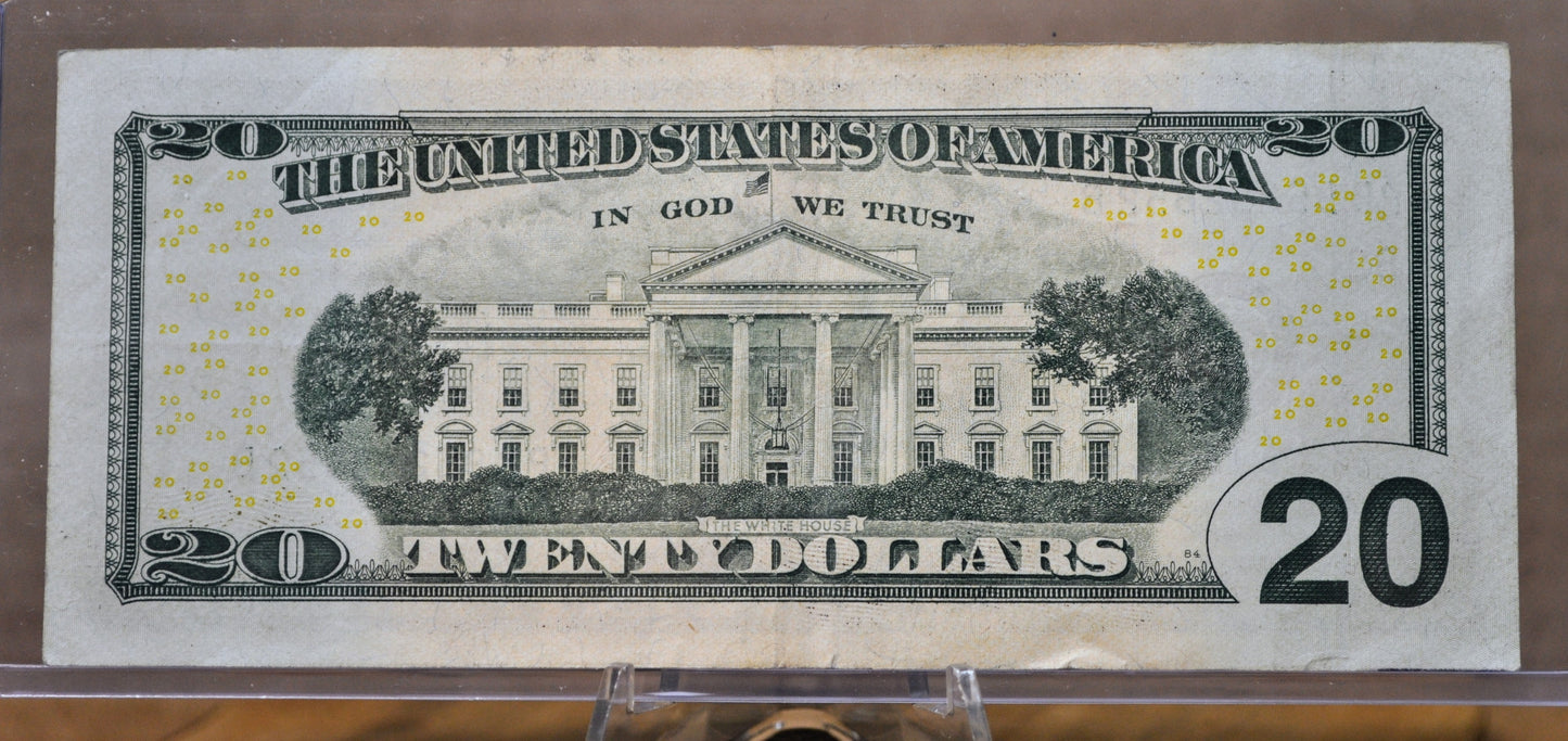 2017A Fancy Pattern Serial Number 20 Dollar Note - 95252652 - 2017 Twenty Dollar Fancy Serial Number Note - Fr.7001-B