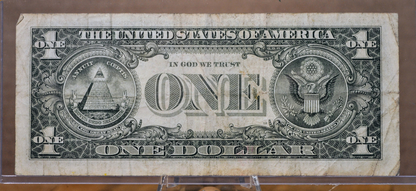 2013 Fancy Bookend Pattern Serial Number 1 Dollar Banknote - 28151281 - 2013 One Dollar Fancy Serial Richmond Note - Fr.3002-E