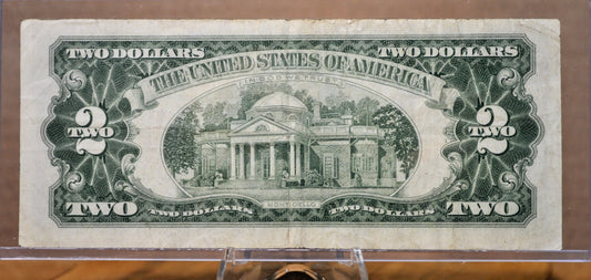 1963 U.S. Legal Tender 2 Dollar Fancy Repeater Serial Number Note - 11679999 - 1963 Two Dollar Fancy Serial Red Seal Note - Fr#1513