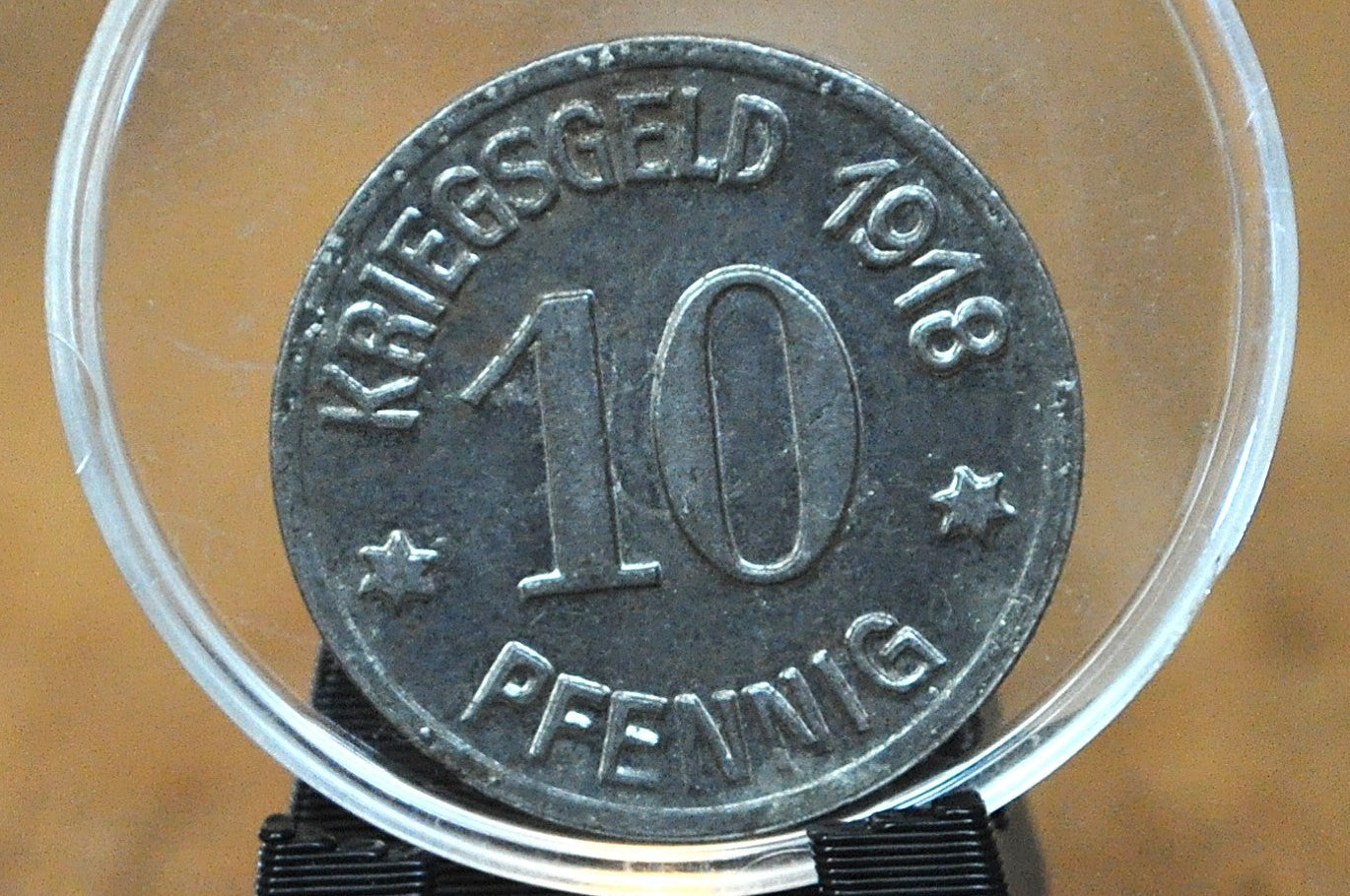 1918 City of Coblenz 10 Pfennig - AU/UNC Condition - Prussian Rhine Emergency Coinage - German Weimar Republic -