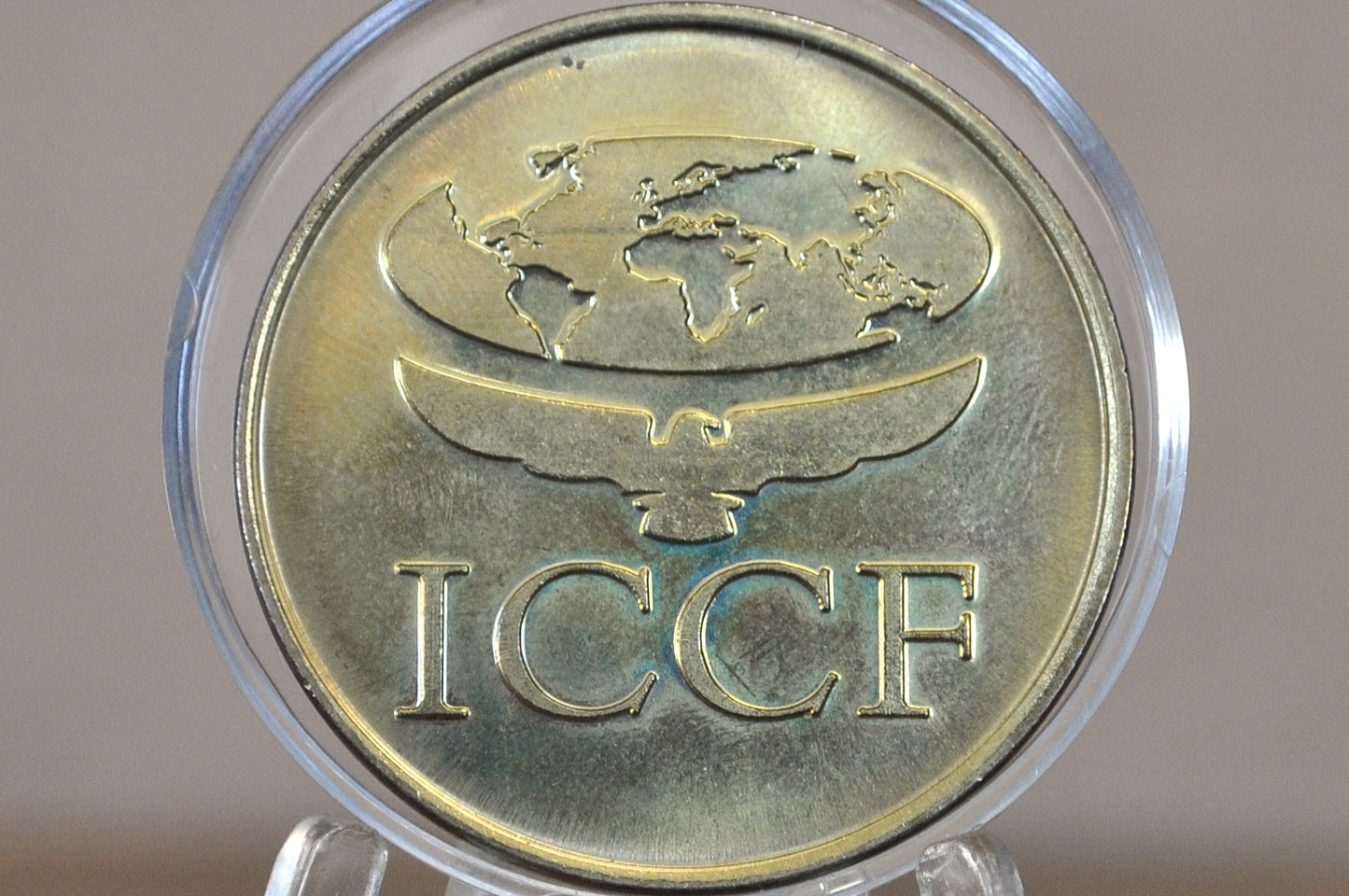 I Save Elephants International Conservation Caucus Foundation Coin - Challenge Coin International Conservation Caucus Foundation I Save Elephants