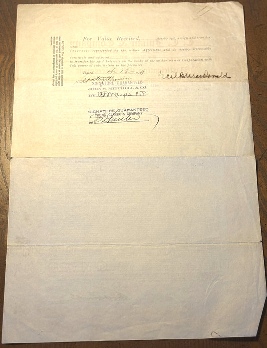 C.C. Julian & Company Oil Agreement - C.C. Julian Oil Company Participation Agreement