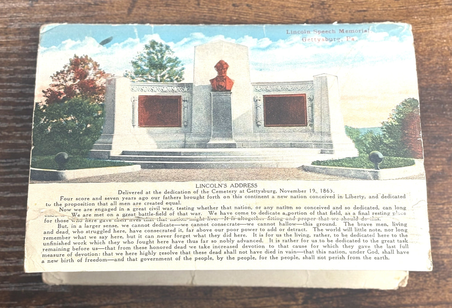 Souvenir Folder of Gettysburg, PA - Gettysburg, Pennsylvania Souvenir Folder