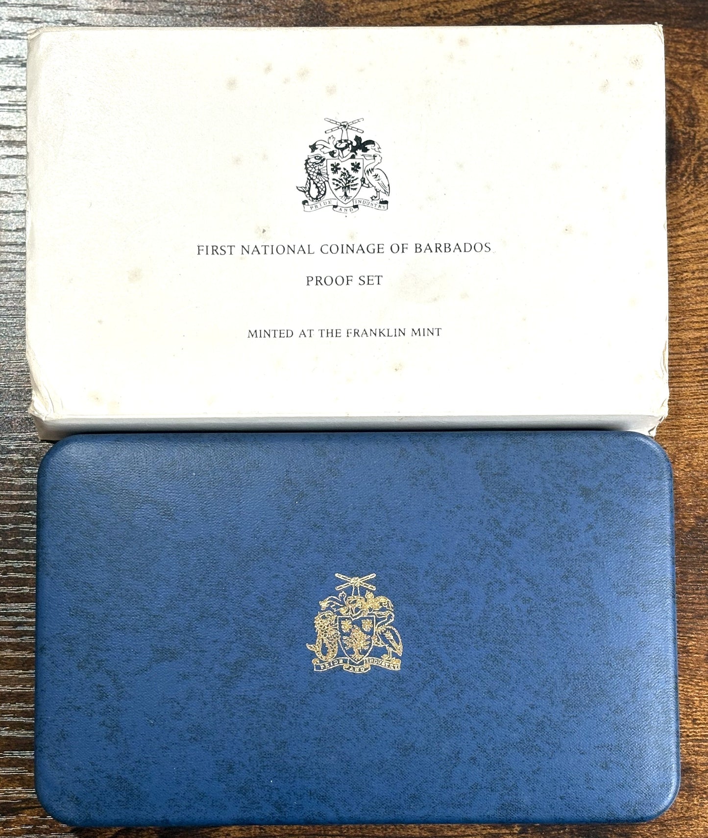 First National Coinage of Barbados 1973 Proof Set - 1973 Proof Set National Barbados Coinage