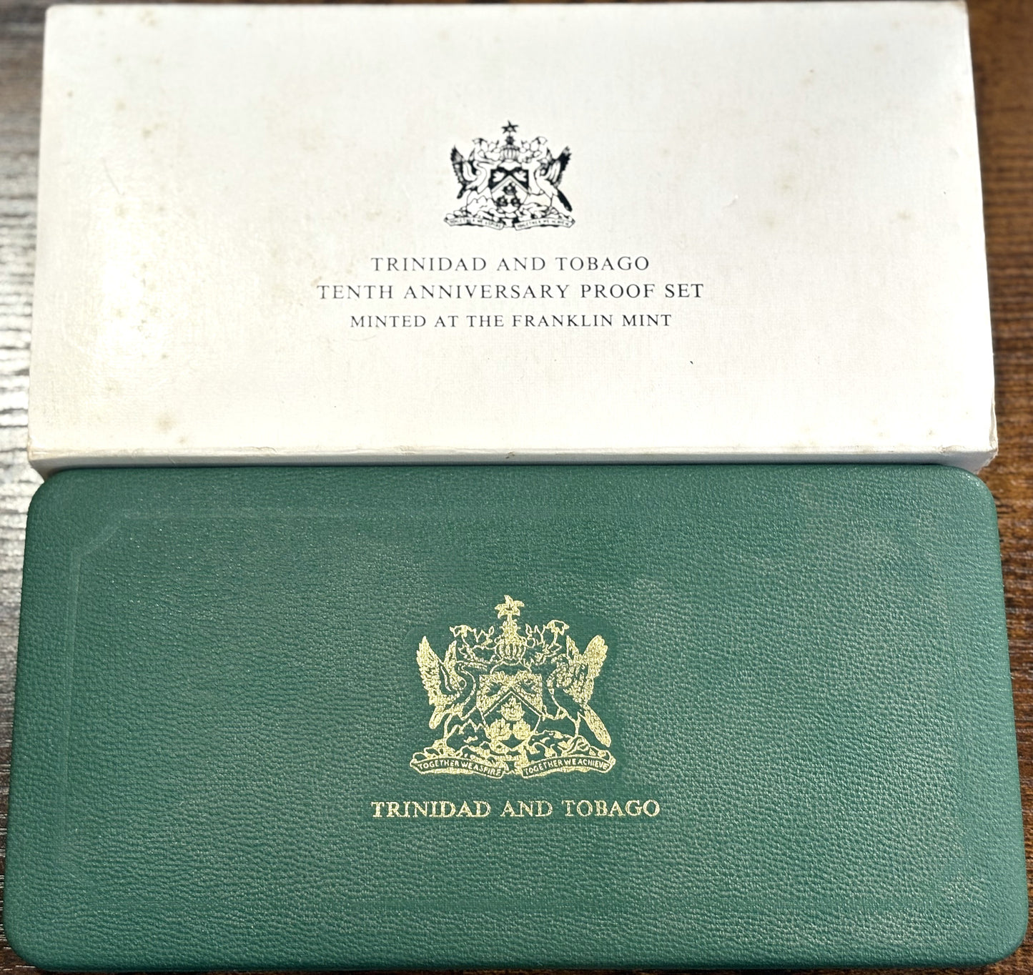 Trinidad and Tobago Tenth Anniversary Proof Set - 10th Anniversary Proof Set Trinidad and Tobago