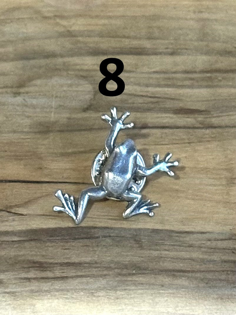 Antique Frog Brooches 8 To Choose From!!! - Vintage Frog Amphibian Brooches