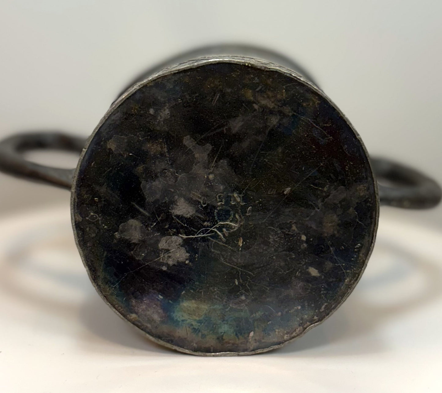 Quadruple Plate Trophy Cup, Hartford Silver Plate Co. #1150 - Etched Floral Hartford Silver Plate Open Sugar Bowl