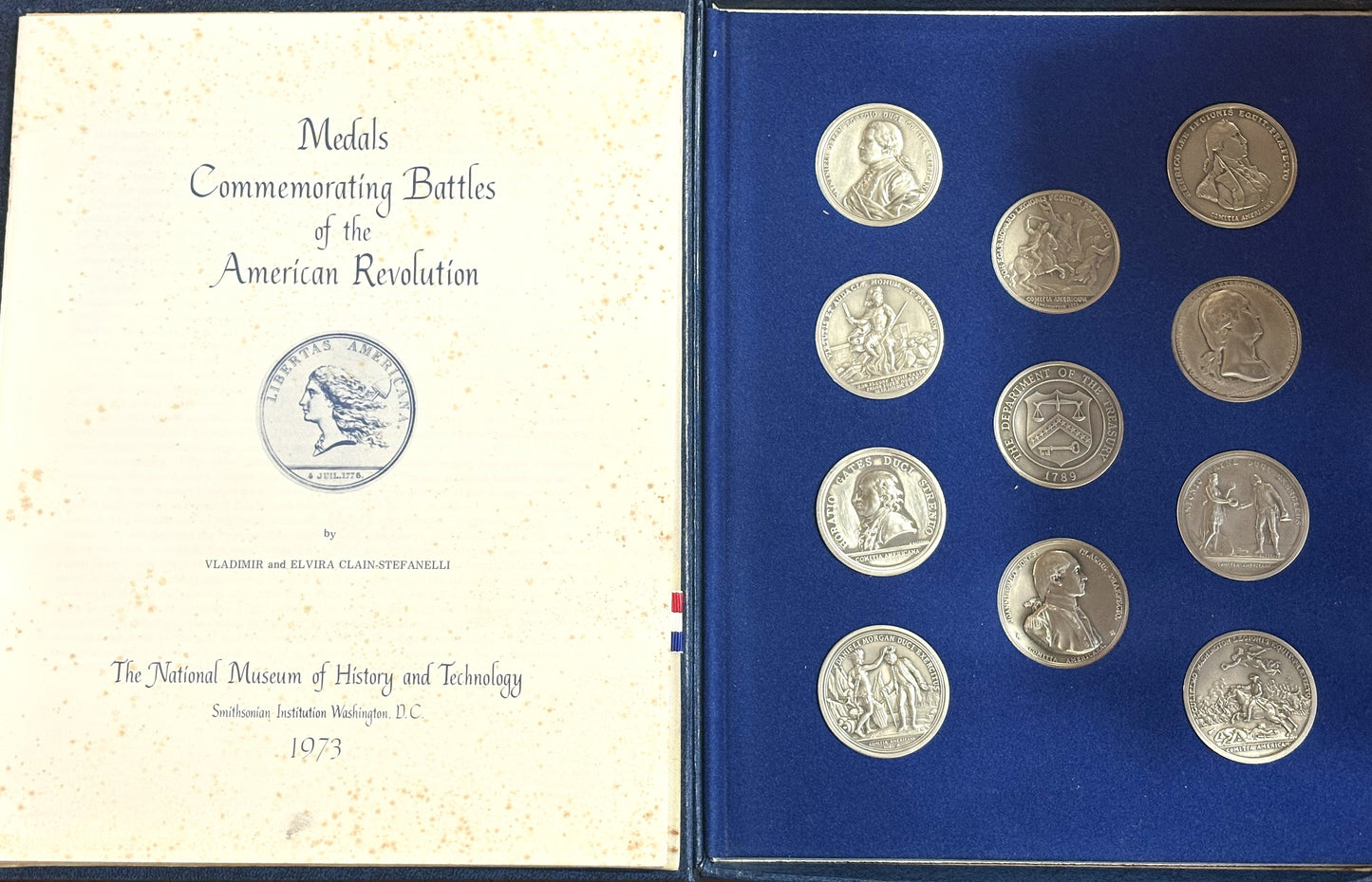 America's First Medals United States Mint Commemorating the American Revolution - American Revolution First American Medals Set in Box