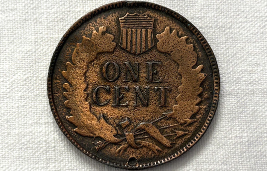 Giant Commemorative 1890 Indian Head Penny Display Piece - "Big Money" Gag Gift Giant 1890 Indian Head Penny