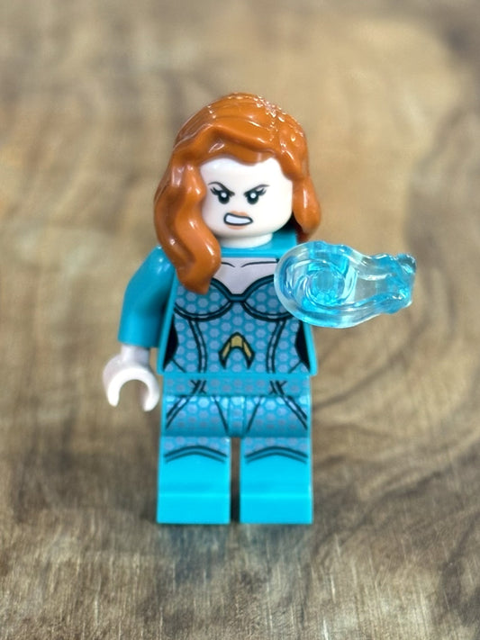 LEGO Minifigure SH0524 Queen of Atlantis Mera - Rare LEGO Hero Mera Figure