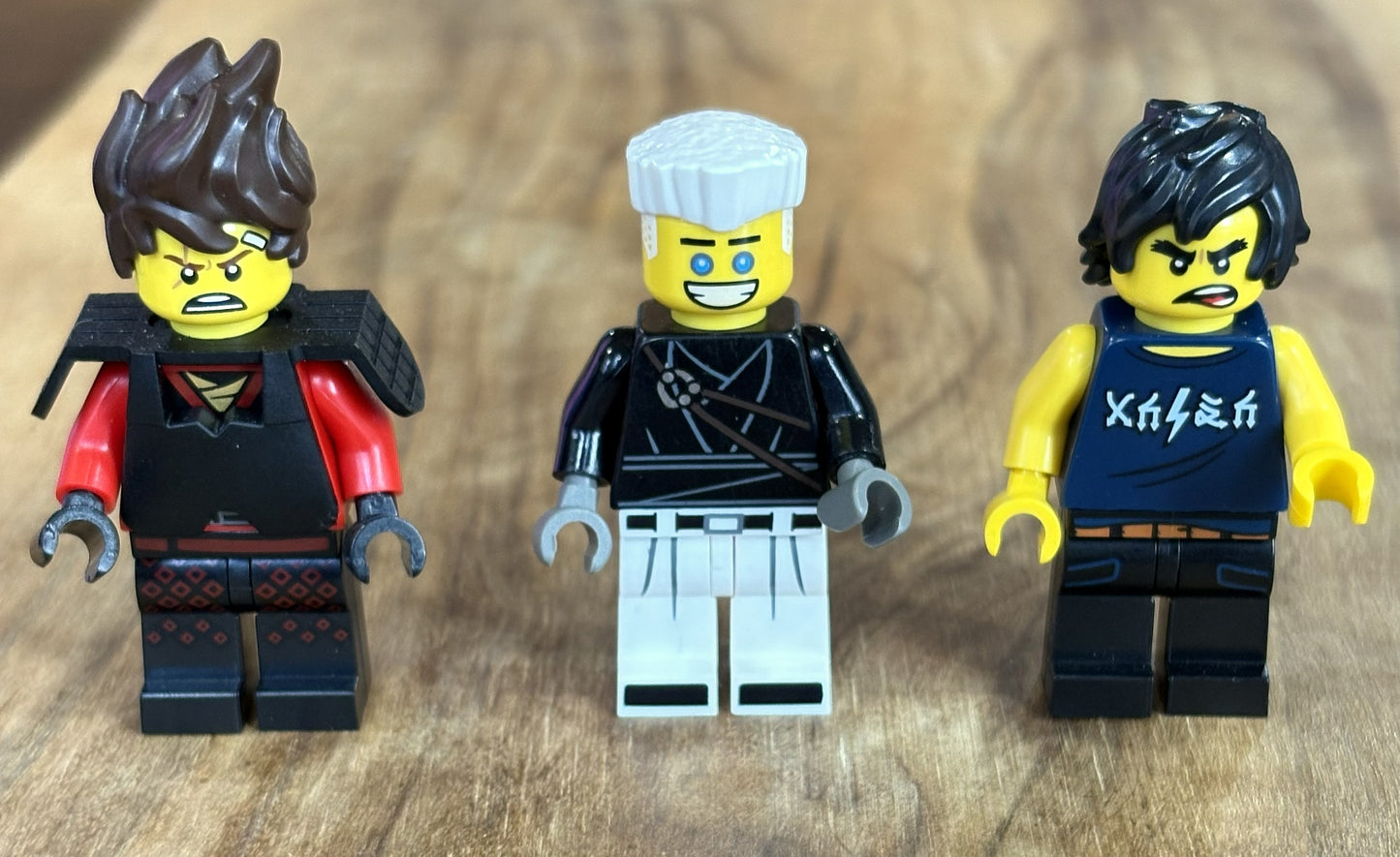 LEGO Minifigure Lot of Ten Ninjago Team and Villains Set - Rare Lego Lot 10 Ninjago Minifigs