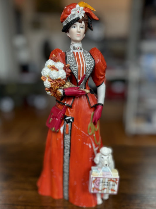 Lot of 8 Avon Figurines and 1 Accessory all Damaged - Large Lot of Avon Porcelain Figurines