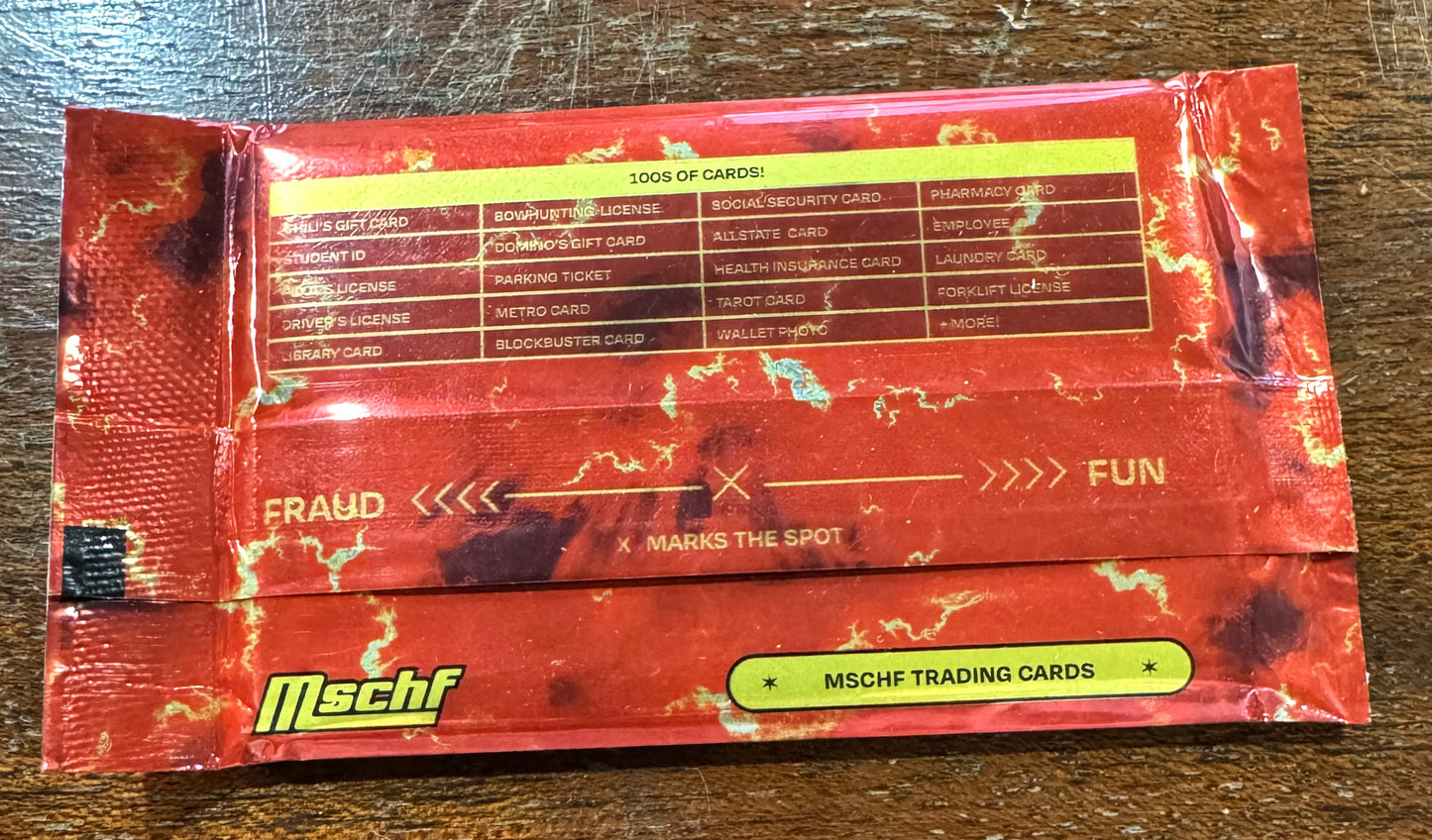 Individual 2nd Edition MSCHF Boosted Pack V2 - Sealed - 2021 Mystery Trading Card Pack