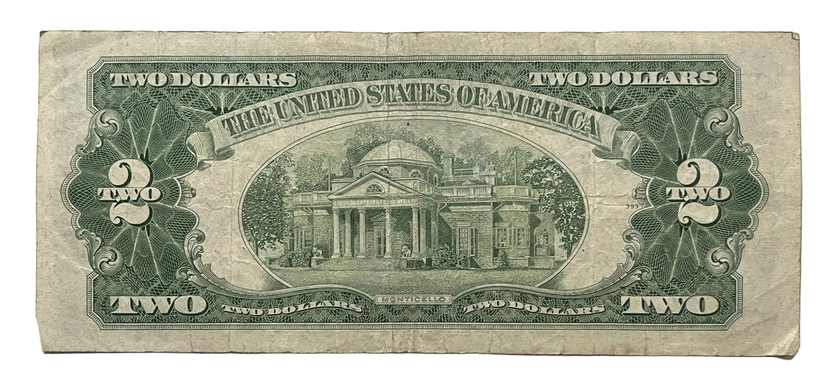 1953A Lucky 777 Trio Repeater Fancy Serial 2 Dollar Note - 47775694 - 1953-A Two Dollar Cool Serial Legal Tender Note - Fr#1510