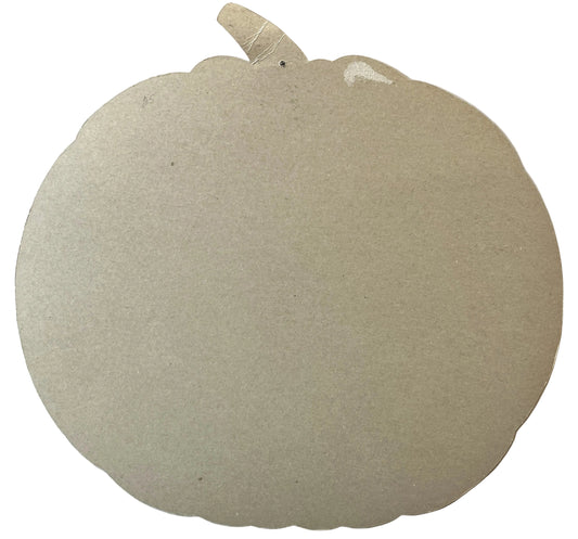 Vintage Dennison Large Autumn Pumpkin Die Cut Decoration - 13.5" x 14" - 1960s Dennison Fall Pumpkin Paper Decor 