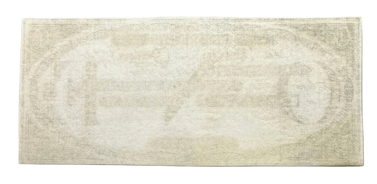 1808 Vermont State Bank Woodstock 1 Dollar Obsolete Note - Uncirculated Remainder - 1800s Woodstock Vermont One Dollar Obsolete Banknote