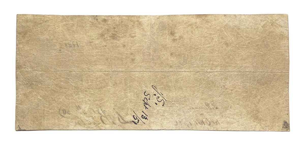 1850 Orange County Bank 5 Dollar Vermont Obsolete Note - Earlier 1st Bank - 1850 Chelsea Vermont Orange County Five Dollar Banknote