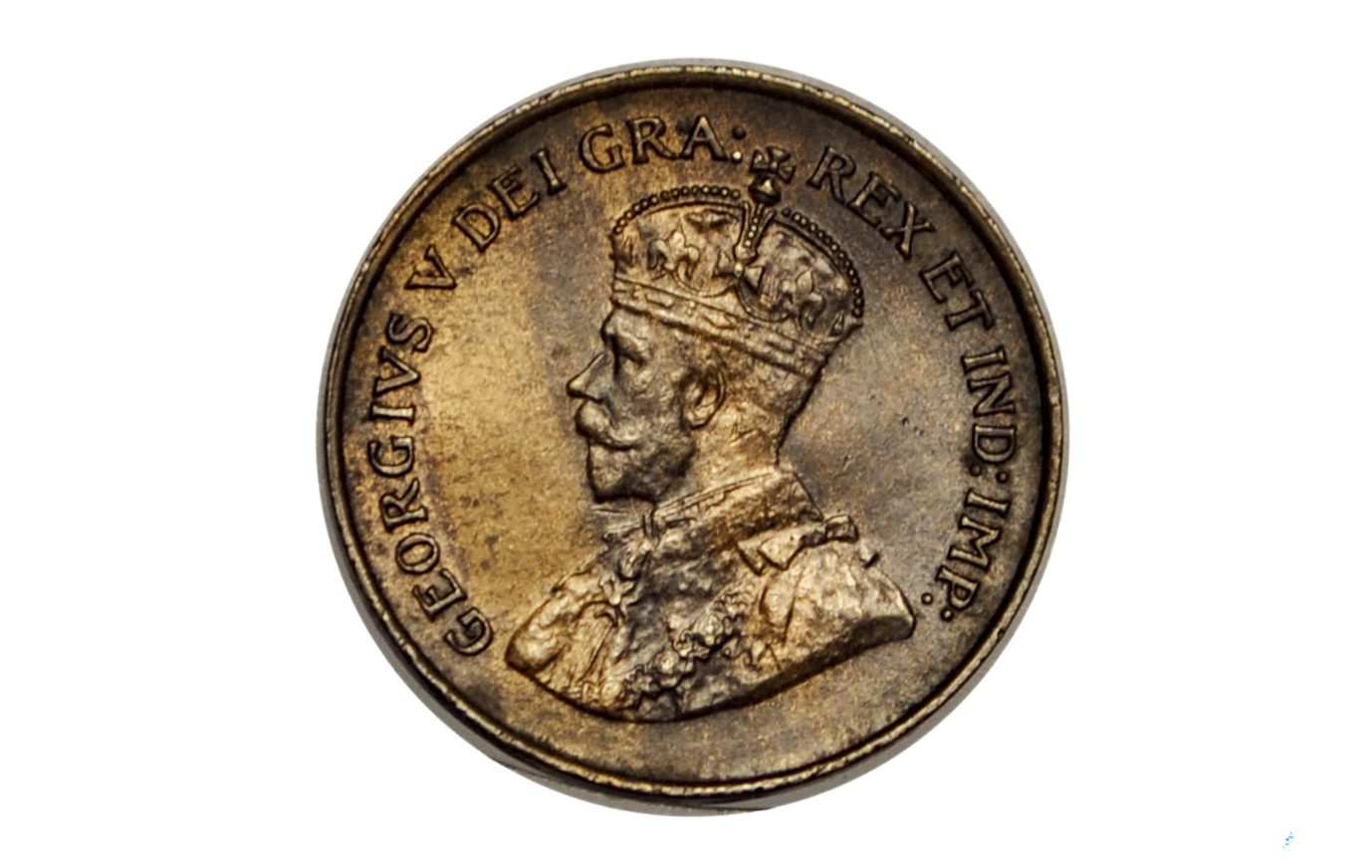 1920 Canadian Cent Small Size - Uncirculated, Beautiful Luster and Color - One Cent Canada Small 1920 Canadian Penny