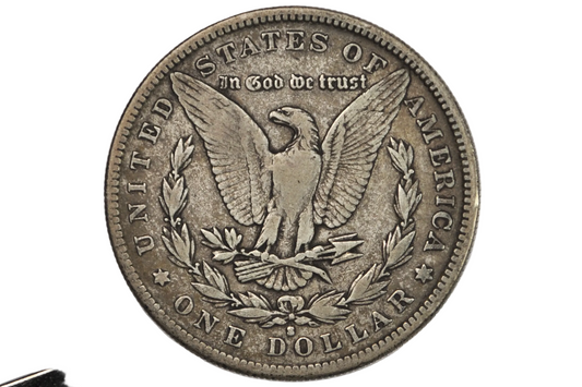 1888-S Morgan Silver Dollar - VF, Scarce Date - 1888 S Morgan Dollar San Francisco Mint