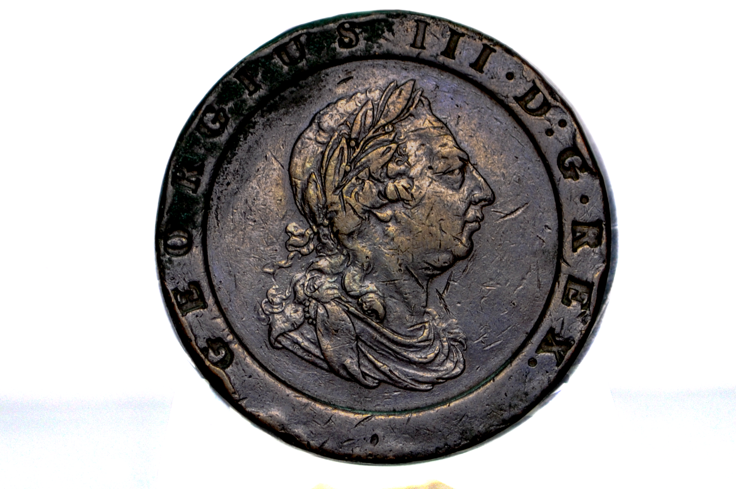 1797 Great Britain Two Pence - XF Detail, 56.7g - UK 2 Penny 1797 - George III - Cartwheel Penny