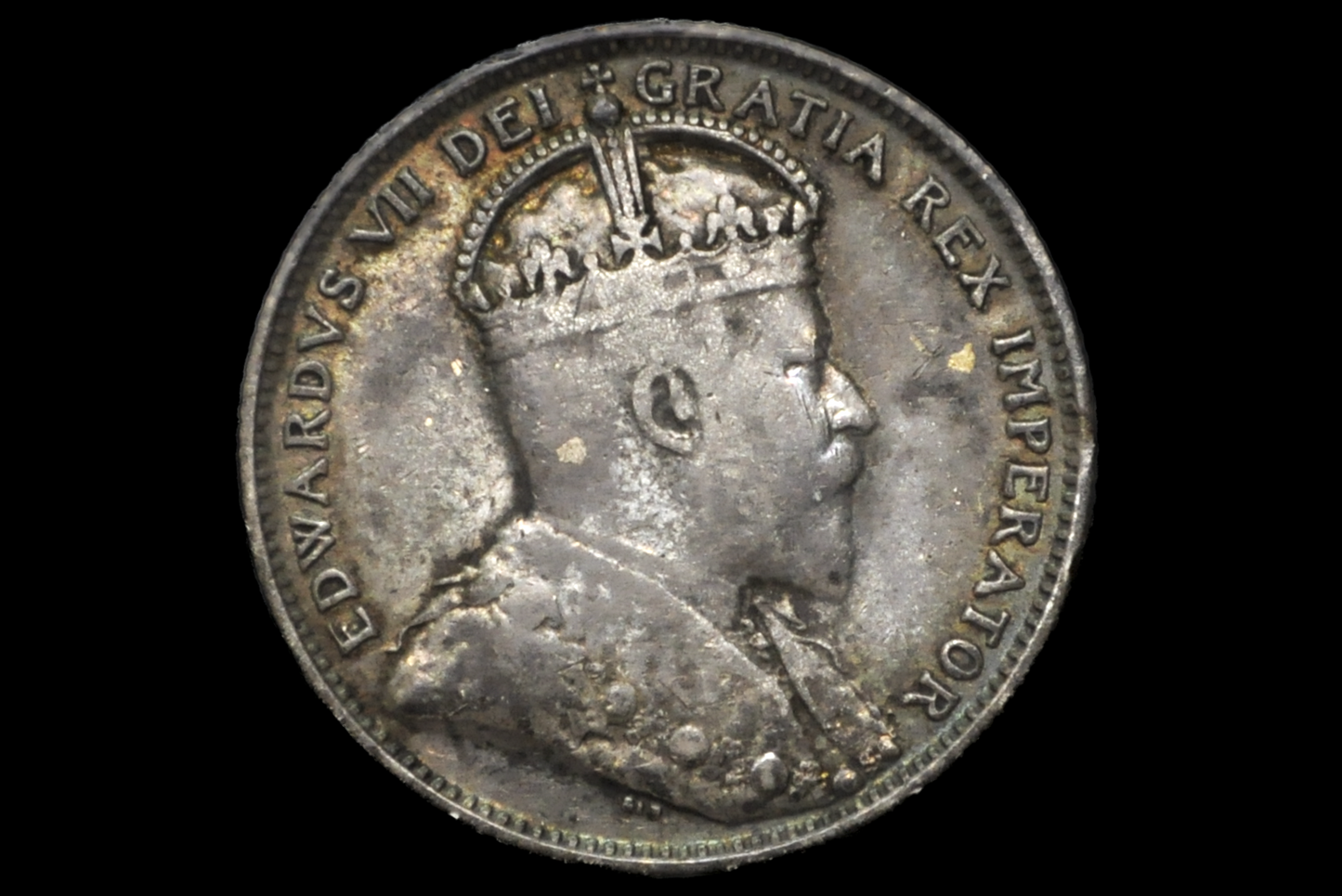 1904 Newfoundland 20 Cent Coin - VF- Only 75K Made - Twenty Cents Newfoundland 1904 Silver