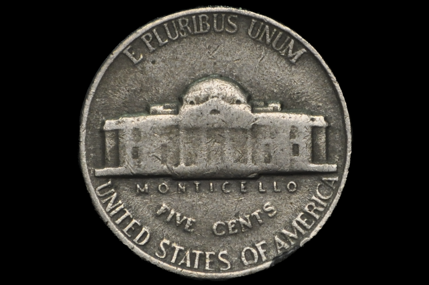 1944 Henning Nickel – WWII Counterfeit Issue – Rare & Highly Collectible - No Mint Mark War Nickel