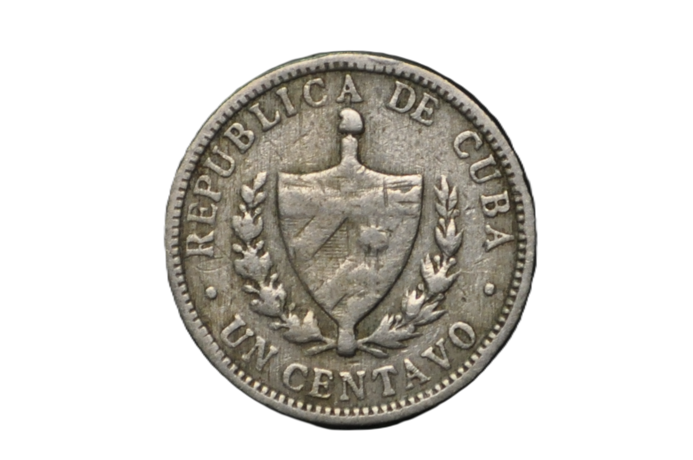 1920 Cuba Un Centavo - First Republic of Cuba - Cuba 1 Centavo