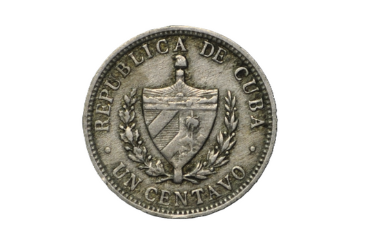 1915 Cuba Un Centavo - First Republic of Cuba - Cuba 1 Centavo