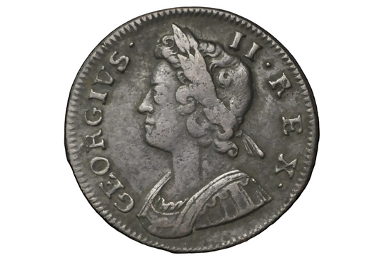 1738 UK Halfpenny - VF++ - 1738 Great Britain 1/2 Penny - Fantastic Coin for a Collection