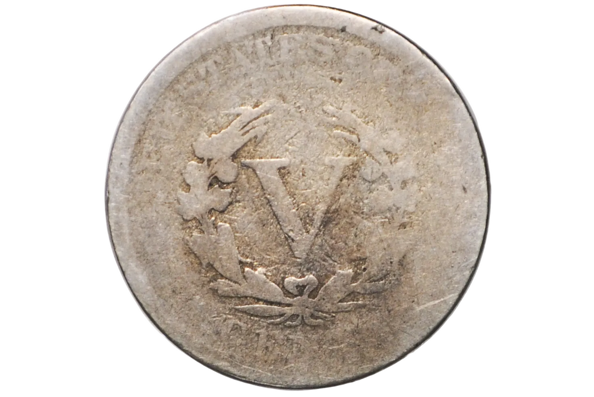1886 Liberty Head Nickel - Key Date - AG/G - 1886 V Nickel 1886 US 1 Nickel - V Nickel Key Date (Copy) (Copy)