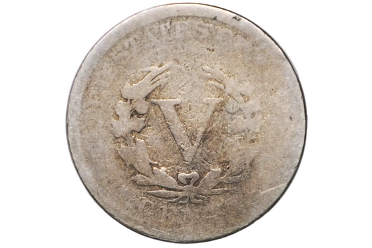1886 Liberty Head Nickel - Key Date - AG/G - 1886 V Nickel 1886 US 1 Nickel - V Nickel Key Date