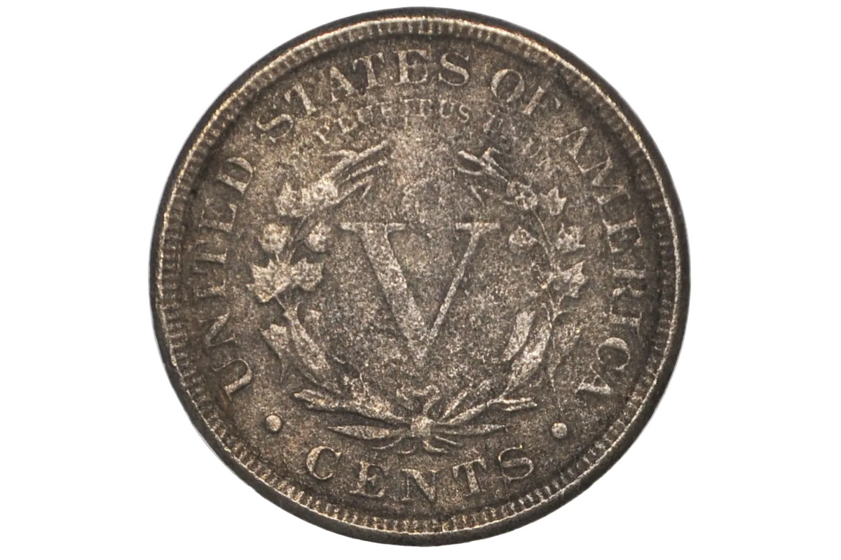 1885 Liberty Head Nickel - XF Details, Prior Corrosion, Cleaned - Very Rare Year