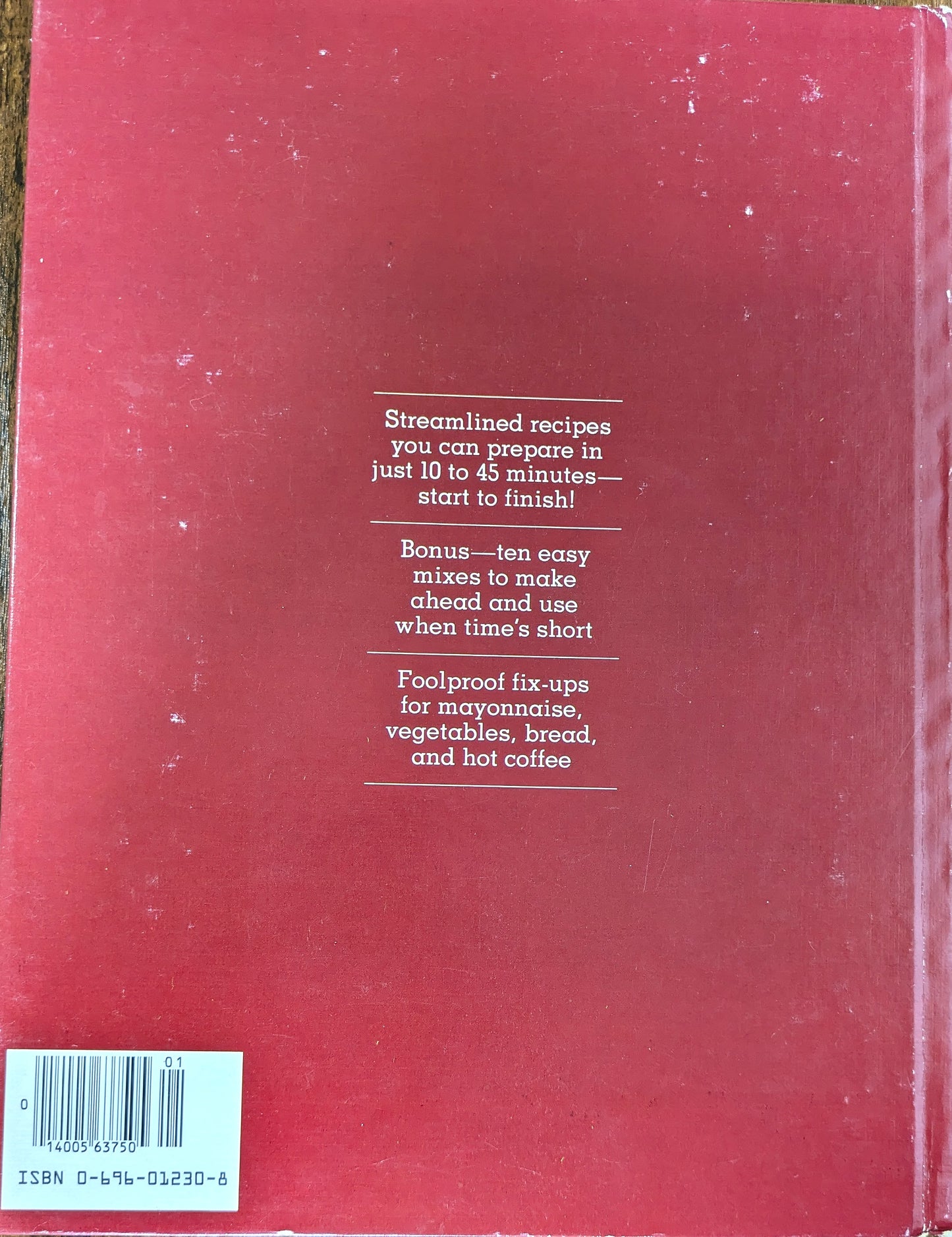 Better Homes and Gardens Fix It Fast Cook Book - 1979 Fix It Fast Cook Book By Meredith Corporation