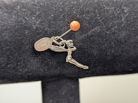 Sterling Silver Tinkerbell Pendant - Stamped and Tested Sterling Silver - Collectible Walt Disney Productions Jewelry