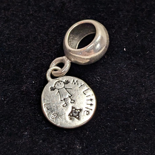 Sterling My Little Boy & Girl" Pandora & Thomas Sabo Style Charms for Parents Perfect Gift