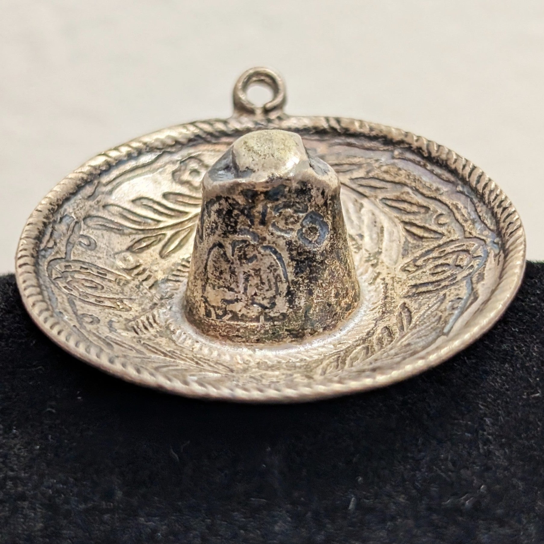 Intricate Vintage Hecho En Mexico Sterling Silver Hallmarked 925 