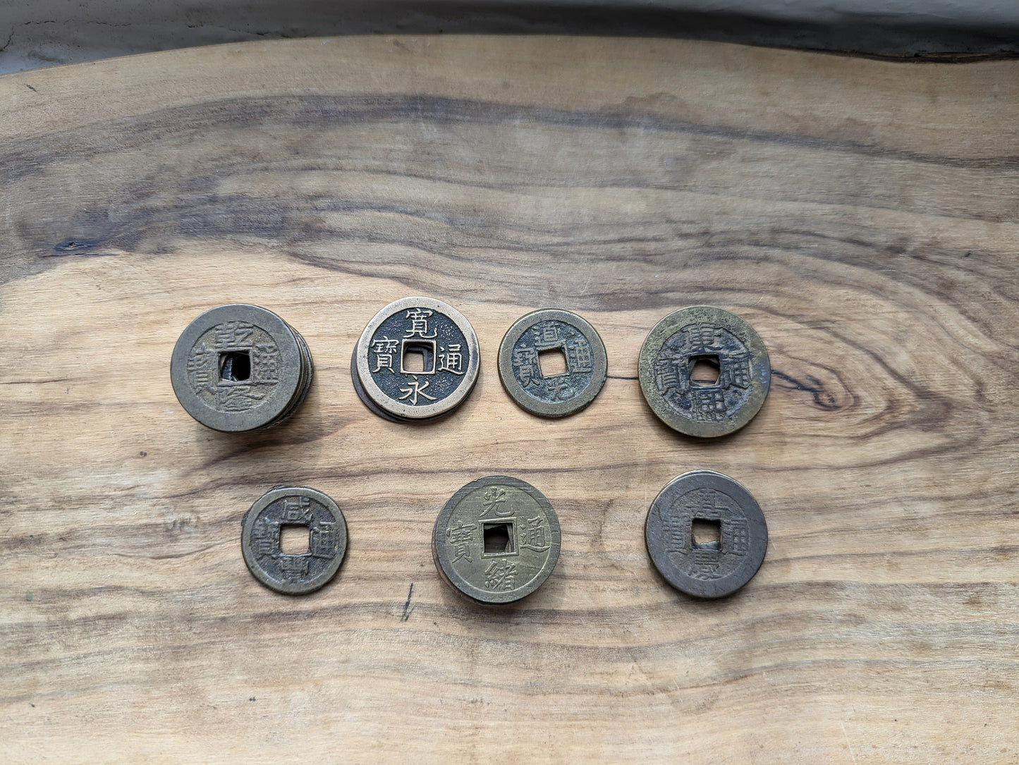 Old Chinese Cash Coins - Choose by Date & Type - Qing Era Chinese Cash Coins - Chinese Tongbao - Variety of Coins -