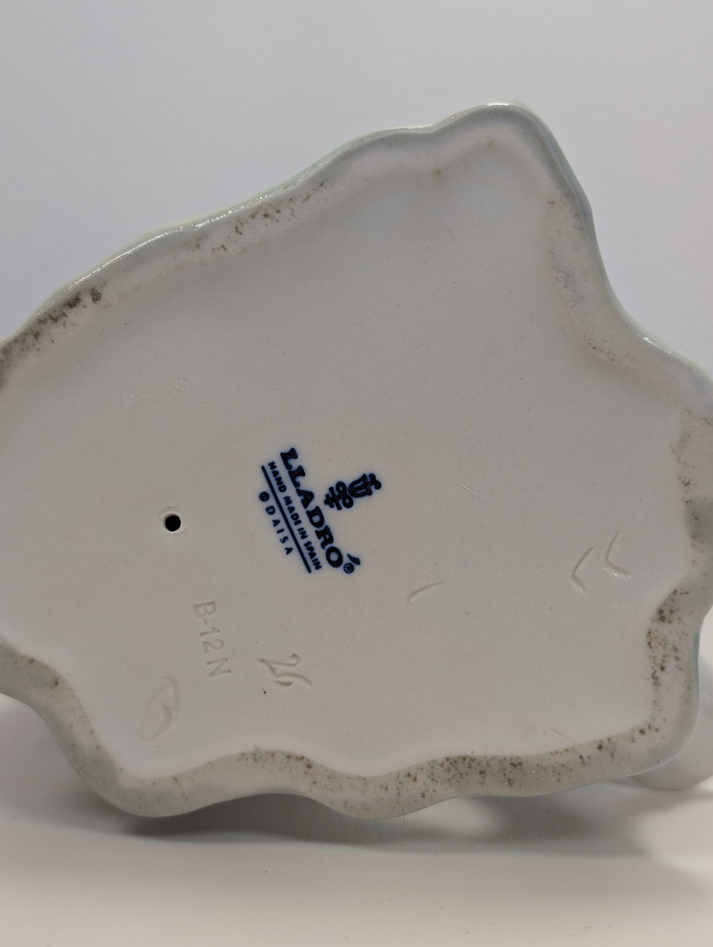 LLADRO Girl With Duck - Children With Animals Collection 9 1/2" 1052 Glossy Statue - Like New - No Box